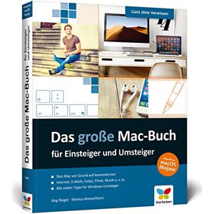 Jörg Rieger - Das große Mac-Buch für Einsteiger und Umsteiger: aktuell zu macOS Mojave. Geeignet für alle Apple-Computer inkl. iMac, Mac mini, MacBook und MacBook Pro - Preis vom 14.06.2026 05:24:48 h Jörg Rieger - Das große Mac-Buch für Einsteiger und Umsteiger: aktuell zu macOS Mojave. Geeignet für alle Apple-Computer inkl. iMac, Mac mini, MacBook und MacBook Pro - Preis vom 14.06.2026 05:24:48 h