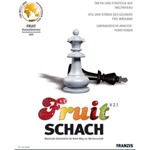 Franzis Buch & Software Verlag - Fruit Schach V 2.1 - Preis vom 14.06.2026 05:24:48 h Franzis Buch & Software Verlag - Fruit Schach V 2.1 - Preis vom 14.06.2026 05:24:48 h