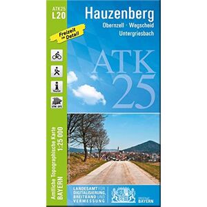 Landesamt für Digitalisierung, Breitband und Vermessung, Bayern - ATK25-L20 Hauzenberg (Amtliche Topographische Karte 1:25000): Obernzell, Wegscheid, Untergriesbach (ATK25 Amtliche Topographische Karte 1:25000 Bayern) - Preis vom 13.06.2026 05:28:29 h Landesamt für Digitalisierung, Breitband und Vermessung, Bayern - ATK25-L20 Hauzenberg (Amtliche Topographische Karte 1:25000): Obernzell, Wegscheid, Untergriesbach (ATK25 Amtliche Topographische Karte 1:25000 Bayern) - Preis vom 13.06.2026 05:28:29 h