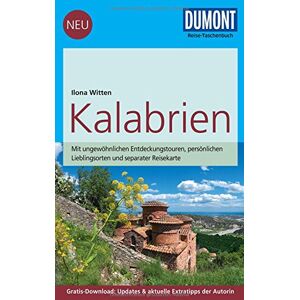 Ilona Witten - DuMont Reise-Taschenbuch Reiseführer Kalabrien: mit Online-Updates als Gratis-Download - Preis vom 15.06.2026 05:30:30 h Ilona Witten - DuMont Reise-Taschenbuch Reiseführer Kalabrien: mit Online-Updates als Gratis-Download - Preis vom 15.06.2026 05:30:30 h