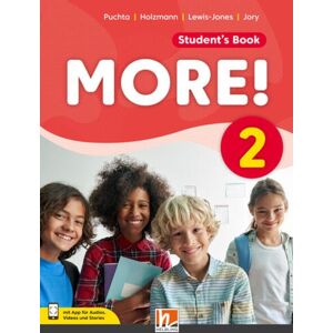 Herbert Puchta - MORE! 2 Student's Book mit E-Book+: SbNr 216081 (Helbling Languages) - Preis vom 16.06.2026 05:30:18 h Herbert Puchta - MORE! 2 Student's Book mit E-Book+: SbNr 216081 (Helbling Languages) - Preis vom 16.06.2026 05:30:18 h