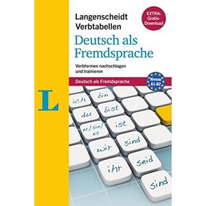 Sarah Fleer - Langenscheidt Verbtabellen Deutsch als Fremdsprache - Buch mit Software-Download: Verbformen nachschlagen und trainieren - Preis vom 15.06.2026 05:30:30 h Sarah Fleer - Langenscheidt Verbtabellen Deutsch als Fremdsprache - Buch mit Software-Download: Verbformen nachschlagen und trainieren - Preis vom 15.06.2026 05:30:30 h