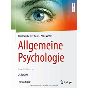 Becker Allgemeine Psychologie: Eine Einführung - Preis vom 13.06.2026 05:28:29 h Becker Allgemeine Psychologie: Eine Einführung - Preis vom 13.06.2026 05:28:29 h