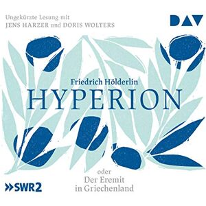 Friedrich Hölderlin - Hyperion oder Der Eremit in Griechenland: Ungekürzte Lesung mit Jens Harzer und Doris Wolters (5 CDs) - Preis vom 14.06.2026 05:24:48 h Friedrich Hölderlin - Hyperion oder Der Eremit in Griechenland: Ungekürzte Lesung mit Jens Harzer und Doris Wolters (5 CDs) - Preis vom 14.06.2026 05:24:48 h