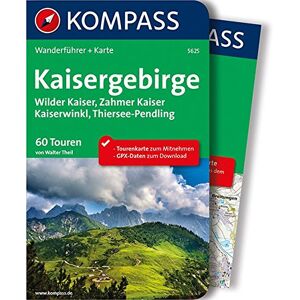 Walter Theil - Kaisergebirge: Wanderführer mit Extra-Tourenkarte, 60 Touren, GPX-Daten zum Download (KOMPASS-Wanderführer, Band 5625) - Preis vom 16.06.2026 05:30:18 h Walter Theil - Kaisergebirge: Wanderführer mit Extra-Tourenkarte, 60 Touren, GPX-Daten zum Download (KOMPASS-Wanderführer, Band 5625) - Preis vom 16.06.2026 05:30:18 h