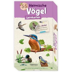 TRÖTSCH - 55 Lernkarten Heimische Vögel Natur entdecken : Outdoor Lernspiel für Familien mit Kindern ab 4 5 6 7 8 Jahren: Lernkarten Natur Forschen Wissen Fragen - Preis vom 07.06.2026 05:33:53 h TRÖTSCH - 55 Lernkarten Heimische Vögel Natur entdecken : Outdoor Lernspiel für Familien mit Kindern ab 4 5 6 7 8 Jahren: Lernkarten Natur Forschen Wissen Fragen - Preis vom 07.06.2026 05:33:53 h