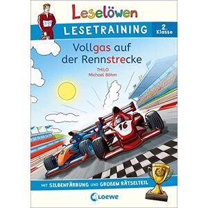 THiLO - Leselöwen Lesetraining 2. Klasse - Vollgas auf der Rennstrecke: mit Silbenfärbung und großem Rätselteil - Erstlesebuch zum Lesenüben mit Rätseln für Kinder ab 7 Jahren - Preis vom 10.06.2026 05:35:22 h THiLO - Leselöwen Lesetraining 2. Klasse - Vollgas auf der Rennstrecke: mit Silbenfärbung und großem Rätselteil - Erstlesebuch zum Lesenüben mit Rätseln für Kinder ab 7 Jahren - Preis vom 10.06.2026 05:35:22 h