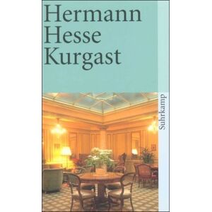 Hermann Hesse - Kurgast: Aufzeichnungen von einer Badener Kur (suhrkamp taschenbuch) - Preis vom 16.06.2026 05:30:18 h Hermann Hesse - Kurgast: Aufzeichnungen von einer Badener Kur (suhrkamp taschenbuch) - Preis vom 16.06.2026 05:30:18 h