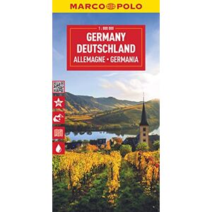 Marco Polo - MARCO POLO Reisekarte Deutschland 1:800.000 (Marco Polo Maps) - Preis vom 14.06.2026 05:24:48 h Marco Polo - MARCO POLO Reisekarte Deutschland 1:800.000 (Marco Polo Maps) - Preis vom 14.06.2026 05:24:48 h