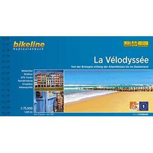 Esterbauer Verlag - La Vélodyssée: Von der Bretagne entlang der Atlantikküste bis ins Baskenland. 1:75.000, 1.260 km, wetterfest/reißfest, GPS-Tracks Download, LiveUpdate (Bikeline Radtourenbücher) - Preis vom 16.06.2026 05:30:18 h Esterbauer Verlag - La Vélodyssée: Von der Bretagne entlang der Atlantikküste bis ins Baskenland. 1:75.000, 1.260 km, wetterfest/reißfest, GPS-Tracks Download, LiveUpdate (Bikeline Radtourenbücher) - Preis vom 16.06.2026 05:30:18 h