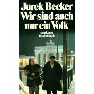 Becker Wir sind auch nur ein Volk. Drehbücher der Folgen 1 - 3: No 1 - Preis vom 13.06.2026 05:28:29 h Becker Wir sind auch nur ein Volk. Drehbücher der Folgen 1 - 3: No 1 - Preis vom 13.06.2026 05:28:29 h