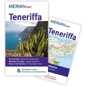 Harald Klocker - Teneriffa: Mit Kartenatlas im Buch und Extra-Karte zum Herausnehmen: Pico del Teide: Berühmter Vulkankegel. Montanas de Anaga: Üppige Vegetation. ... Teresitas: Feinsandiger Strand (MERIAN live) - Preis vom 14.06.2026 05:24:48 h Harald Klocker - Teneriffa: Mit Kartenatlas im Buch und Extra-Karte zum Herausnehmen: Pico del Teide: Berühmter Vulkankegel. Montanas de Anaga: Üppige Vegetation. ... Teresitas: Feinsandiger Strand (MERIAN live) - Preis vom 14.06.2026 05:24:48 h