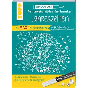 Ursula Schwab - Maxi-Vorlagenmappe Fensterdeko mit dem Kreidemarker - Jahreszeiten. Inkl. Original Kreul-Kreidemarker, Sticker und Glitzer-Steinchen: 10 Vorlagebögen ... Ideen, sämtliche Motive als Download - Preis vom 15.06.2026 05:30:30 h Ursula Schwab - Maxi-Vorlagenmappe Fensterdeko mit dem Kreidemarker - Jahreszeiten. Inkl. Original Kreul-Kreidemarker, Sticker und Glitzer-Steinchen: 10 Vorlagebögen ... Ideen, sämtliche Motive als Download - Preis vom 15.06.2026 05:30:30 h