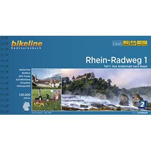 Esterbauer Verlag - Rhein-Radweg / Rhein-Radweg 1: Von Andermatt nach Basel, 1:50.000, 429 km, wetterfest/reißfest, GPS-Tracks Download, LiveUpdate (Bikeline Radtourenbücher) - Preis vom 15.06.2026 05:30:30 h Esterbauer Verlag - Rhein-Radweg / Rhein-Radweg 1: Von Andermatt nach Basel, 1:50.000, 429 km, wetterfest/reißfest, GPS-Tracks Download, LiveUpdate (Bikeline Radtourenbücher) - Preis vom 15.06.2026 05:30:30 h
