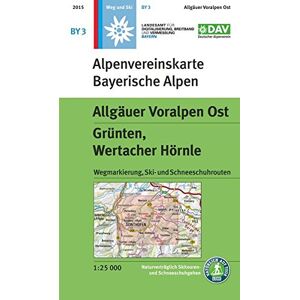 Landesamt für Digitalisierung, Breitband und Vermessung - Allgäuer Voralpen Ost, Grünten, Wertacher Hörnle: Topographische Karte, mit Wegmarkierungen, Ski- und Schneeschuhrouten (Alpenvereinskarten) - Preis vom 13.06.2026 05:28:29 h Landesamt für Digitalisierung, Breitband und Vermessung - Allgäuer Voralpen Ost, Grünten, Wertacher Hörnle: Topographische Karte, mit Wegmarkierungen, Ski- und Schneeschuhrouten (Alpenvereinskarten) - Preis vom 13.06.2026 05:28:29 h