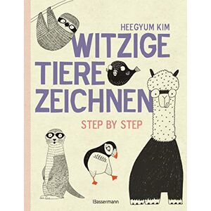 Heegyum Kim - Witzige Tiere zeichnen: Step by Step - von Alpaka bis Waschbär - mit vielen individuellen Varianten - für Comic-, Cartoon- und Handlettering-Fans - Preis vom 16.06.2026 05:30:18 h Heegyum Kim - Witzige Tiere zeichnen: Step by Step - von Alpaka bis Waschbär - mit vielen individuellen Varianten - für Comic-, Cartoon- und Handlettering-Fans - Preis vom 16.06.2026 05:30:18 h