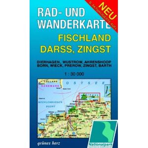 Lutz Gebhardt - Fischland, Darß, Zingst 1 : 30 000 Rad- und Wanderkarte: Mit Dierhagen, Wustrow, Ahrenshoop, Born, Wieck, Prerow, Zingst, Barth - Preis vom 14.06.2026 05:24:48 h Lutz Gebhardt - Fischland, Darß, Zingst 1 : 30 000 Rad- und Wanderkarte: Mit Dierhagen, Wustrow, Ahrenshoop, Born, Wieck, Prerow, Zingst, Barth - Preis vom 14.06.2026 05:24:48 h
