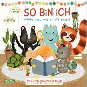 Hart So bin ich - Wähle das, was zu dir passt: Das ganz besondere Buch zum Auswählen, Entscheiden und Mitmachen Interaktives Vorlesebuch nach neuem ... der Kinder und lädt zum Dialog ein - Preis vom 13.06.2026 05:28:29 h Hart So bin ich - Wähle das, was zu dir passt: Das ganz besondere Buch zum Auswählen, Entscheiden und Mitmachen Interaktives Vorlesebuch nach neuem ... der Kinder und lädt zum Dialog ein - Preis vom 13.06.2026 05:28:29 h
