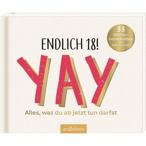 Paulus Vennebusch - Endlich 18! Yay! Alles, was du ab jetzt tun darfst: 33 Glücksbotschaften zum Aufschneiden - Preis vom 16.06.2026 05:30:18 h Paulus Vennebusch - Endlich 18! Yay! Alles, was du ab jetzt tun darfst: 33 Glücksbotschaften zum Aufschneiden - Preis vom 16.06.2026 05:30:18 h