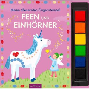 Meine allerersten Fingerstempel Feen und Einhörner: Mit 6 Stempelfarben und bunten Vorlagen Kreatives Malbuch mit Stempelkissen ab 3 Jahren - Preis vom 12.06.2026 05:40:31 h Meine allerersten Fingerstempel Feen und Einhörner: Mit 6 Stempelfarben und bunten Vorlagen Kreatives Malbuch mit Stempelkissen ab 3 Jahren - Preis vom 12.06.2026 05:40:31 h