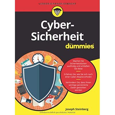 Joseph Steinberg - Cyber-Sicherheit für Dummies - Preis vom 22.09.2026 03:35:57 h Joseph Steinberg - Cyber-Sicherheit für Dummies - Preis vom 22.09.2026 03:35:57 h
