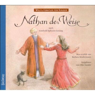 Barbara Kindermann - Weltliteratur für Kinder: Nathan der Weise von G. E. Lessing: Sprecher: Otto Sander, 1 CD, Digipack - Preis vom 22.06.2026 23:23:57 h Barbara Kindermann - Weltliteratur für Kinder: Nathan der Weise von G. E. Lessing: Sprecher: Otto Sander, 1 CD, Digipack - Preis vom 22.06.2026 23:23:57 h