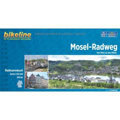 bikeline - Bikeline Mosel-Radweg: Von Metz an den Rhein. Radtourenbuch, 300 km, 1 : 50 000, wetterfest/reißfest, GPS-Tracks-Download - Preis vom 17.06.2026 05:34:31 h bikeline - Bikeline Mosel-Radweg: Von Metz an den Rhein. Radtourenbuch, 300 km, 1 : 50 000, wetterfest/reißfest, GPS-Tracks-Download - Preis vom 17.06.2026 05:34:31 h