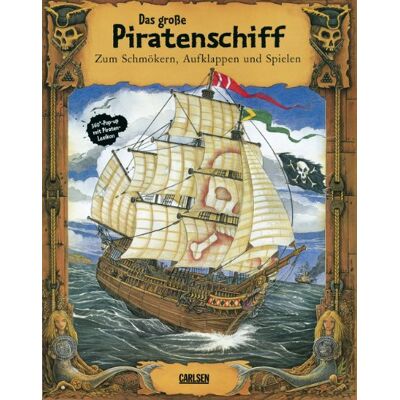 Hanna Sörensen - Pop-up-Bücher: Das große Piratenschiff: Zum Schmökern, Aufklappen und Spielen - Preis vom 23.06.2026 11:45:09 h Hanna Sörensen - Pop-up-Bücher: Das große Piratenschiff: Zum Schmökern, Aufklappen und Spielen - Preis vom 23.06.2026 11:45:09 h