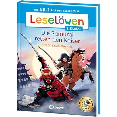 THiLO - Leselöwen 2. Klasse - Die Samurai retten den Kaiser: Die Nr. 1 für den Leseerfolg - Mit Leselernschrift ABeZeh - Erstlesebuch für Kinder ab 7 Jahren - Preis vom 17.06.2026 05:34:31 h THiLO - Leselöwen 2. Klasse - Die Samurai retten den Kaiser: Die Nr. 1 für den Leseerfolg - Mit Leselernschrift ABeZeh - Erstlesebuch für Kinder ab 7 Jahren - Preis vom 17.06.2026 05:34:31 h