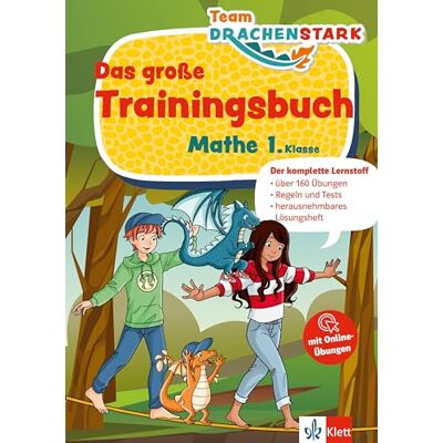 Klett Team Drachenstark: Das große Trainingsbuch Mathe 1. Klasse: Der komplette Lernstoff - Preis vom 17.06.2026 05:34:31 h Klett Team Drachenstark: Das große Trainingsbuch Mathe 1. Klasse: Der komplette Lernstoff - Preis vom 17.06.2026 05:34:31 h