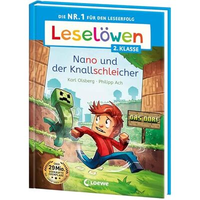 Karl Olsberg - Leselöwen 2. Klasse - Nano und der Knallschleicher: Die Nr. 1 für den Leseerfolg - Mit Leselernschrift ABeZeh - Erstlesebuch für Kinder ab 7 Jahren (Das Dorf) - Preis vom 17.06.2026 05:34:31 h Karl Olsberg - Leselöwen 2. Klasse - Nano und der Knallschleicher: Die Nr. 1 für den Leseerfolg - Mit Leselernschrift ABeZeh - Erstlesebuch für Kinder ab 7 Jahren (Das Dorf) - Preis vom 17.06.2026 05:34:31 h