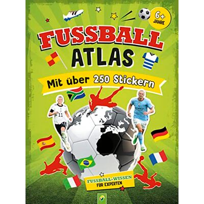 Jonas Kozinowski - Fußball-Atlas. Mit über 250 Stickern: Das ultimative Stickerbuch mit vielen Fakten für Fußball-Fans. Fußball-Wissen für Experten - Preis vom 17.06.2026 05:34:31 h Jonas Kozinowski - Fußball-Atlas. Mit über 250 Stickern: Das ultimative Stickerbuch mit vielen Fakten für Fußball-Fans. Fußball-Wissen für Experten - Preis vom 17.06.2026 05:34:31 h