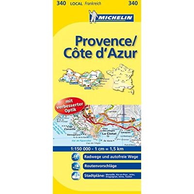 Michelin Provence - Cote d'Azur: Straßen- und Tourismuskarte - Preis vom 24.06.2026 19:44:00 h Michelin Provence - Cote d'Azur: Straßen- und Tourismuskarte - Preis vom 24.06.2026 19:44:00 h