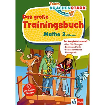 Klett Team Drachenstark Das großes Trainingsbuch Mathe 3. Klasse: Der komplette Lernstoff - Preis vom 18.06.2026 05:44:55 h Klett Team Drachenstark Das großes Trainingsbuch Mathe 3. Klasse: Der komplette Lernstoff - Preis vom 18.06.2026 05:44:55 h