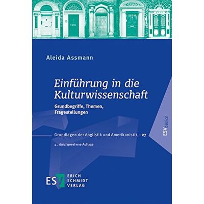 Assmann, Prof. Dr. Aleida - Einführung in die Kulturwissenschaft: Grundbegriffe, Themen, Fragestellungen (Grundlagen der Anglistik und Amerikanistik (GrAA), Band 27) - Preis vom 22.09.2026 03:35:57 h Assmann, Prof. Dr. Aleida - Einführung in die Kulturwissenschaft: Grundbegriffe, Themen, Fragestellungen (Grundlagen der Anglistik und Amerikanistik (GrAA), Band 27) - Preis vom 22.09.2026 03:35:57 h