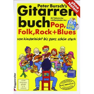 Peter Bursch - Gitarrenbuch, m. CD-Audio, Bd.1, Mit bekannten Liedbeispielen aus Pop, Folk, Rock & Blues von kinderleicht bis ganz schön stark: Das populärste ... ganz schön stark. Pop, Folk, Rock und Blues - Preis vom 20.06.2026 05:23:55 h Peter Bursch - Gitarrenbuch, m. CD-Audio, Bd.1, Mit bekannten Liedbeispielen aus Pop, Folk, Rock & Blues von kinderleicht bis ganz schön stark: Das populärste ... ganz schön stark. Pop, Folk, Rock und Blues - Preis vom 20.06.2026 05:23:55 h