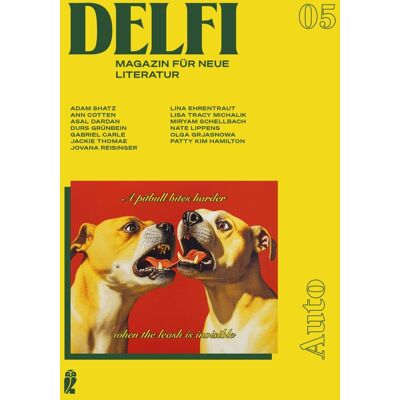 DELFI: AUTO: Magazin für neue Literatur Sie glaubten etwa, Literaturzeitschriften wären tot? - Preis vom 23.06.2026 11:45:09 h DELFI: AUTO: Magazin für neue Literatur Sie glaubten etwa, Literaturzeitschriften wären tot? - Preis vom 23.06.2026 11:45:09 h