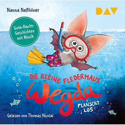 Nanna Neßhöver - Die kleine Fledermaus Wegda – Teil 2: Wegda planscht los: Ungekürzte szenische Lesung mit Musik mit Thomas Nicolai (1 CD) - Preis vom 17.06.2026 05:34:31 h Nanna Neßhöver - Die kleine Fledermaus Wegda – Teil 2: Wegda planscht los: Ungekürzte szenische Lesung mit Musik mit Thomas Nicolai (1 CD) - Preis vom 17.06.2026 05:34:31 h