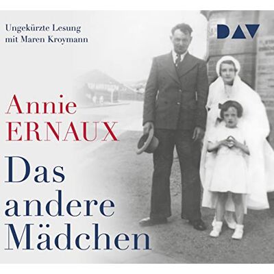 Annie Ernaux - Das andere Mädchen: Ungekürzte Lesung mit Maren Kroymann (1 CD) - Preis vom 16.06.2026 05:30:18 h Annie Ernaux - Das andere Mädchen: Ungekürzte Lesung mit Maren Kroymann (1 CD) - Preis vom 16.06.2026 05:30:18 h