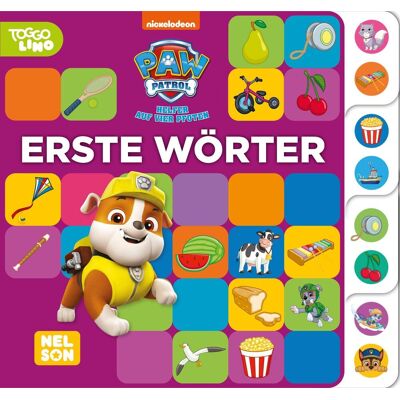 PAW Patrol Lernbuch: Erste Wörter: Pappbilderbuch mit buntem Register Mit buntem Register für Kinder ab 3 Jahren - Preis vom 22.06.2026 23:23:57 h PAW Patrol Lernbuch: Erste Wörter: Pappbilderbuch mit buntem Register Mit buntem Register für Kinder ab 3 Jahren - Preis vom 22.06.2026 23:23:57 h