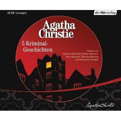 Agatha Christie - Fünf Kriminal-Geschichten: Sie kamen nach Bagdad / Blausäure / Alter schützt vor Scharfsinn nicht / Und dann gab's keines mehr / Ein Schritt ins Leere - Preis vom 21.06.2026 05:42:24 h Agatha Christie - Fünf Kriminal-Geschichten: Sie kamen nach Bagdad / Blausäure / Alter schützt vor Scharfsinn nicht / Und dann gab's keines mehr / Ein Schritt ins Leere - Preis vom 21.06.2026 05:42:24 h