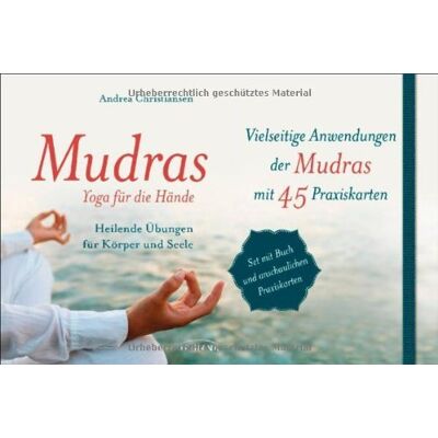 Andrea Christiansen - Mudras - Yoga für die Hände: Heilende Übungen für Körper und Seele. Buch mit 45 Karten - Preis vom 24.06.2026 07:42:13 h Andrea Christiansen - Mudras - Yoga für die Hände: Heilende Übungen für Körper und Seele. Buch mit 45 Karten - Preis vom 24.06.2026 07:42:13 h