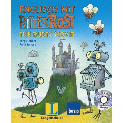 Jörg Hilbert - Englisch mit Ritter Rost - The Rusty Movie - Buch mit Audio-CD: Eine Lern-Geschichte mit viel Musik: Bilderbuch mit Audio-CD - Preis vom 18.06.2026 05:44:55 h Jörg Hilbert - Englisch mit Ritter Rost - The Rusty Movie - Buch mit Audio-CD: Eine Lern-Geschichte mit viel Musik: Bilderbuch mit Audio-CD - Preis vom 18.06.2026 05:44:55 h