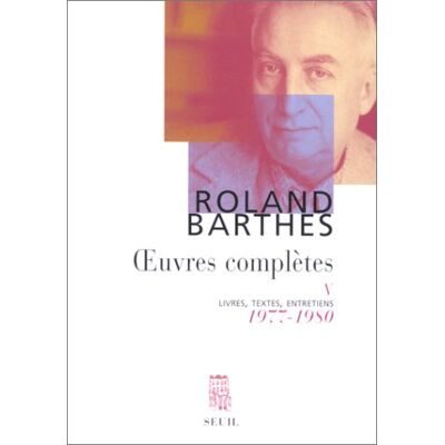 Roland Oeuvres complètes : livres, textes, entretiens. Vol. 5. 1977-1980 - Preis vom 20.06.2026 05:23:55 h Roland Oeuvres complètes : livres, textes, entretiens. Vol. 5. 1977-1980 - Preis vom 20.06.2026 05:23:55 h