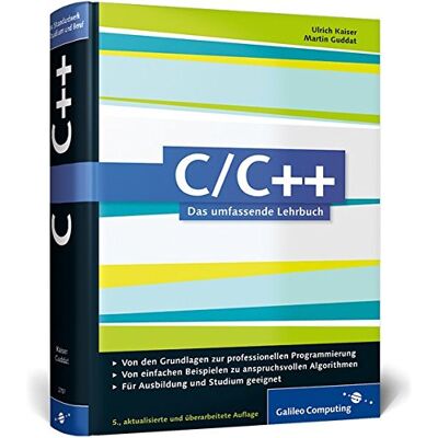 Kaiser C/C++: Das umfassende Lehrbuch (Galileo Computing) - Preis vom 23.06.2026 11:45:09 h Kaiser C/C++: Das umfassende Lehrbuch (Galileo Computing) - Preis vom 23.06.2026 11:45:09 h