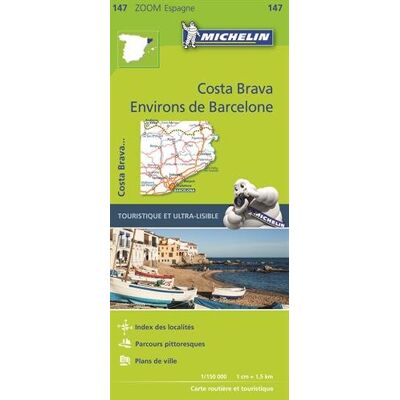 BARCELONA COSTA BRAVA 11147 CARTE ZOOM MICHELIN KAART - Preis vom 19.06.2026 05:29:47 h BARCELONA COSTA BRAVA 11147 CARTE ZOOM MICHELIN KAART - Preis vom 19.06.2026 05:29:47 h