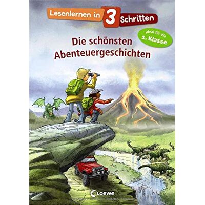 Loewe Lesenlernen in 3 Schritten - Die schönsten Abenteuergeschichten: Kinderbuch mit großer Fibelschrift zum ersten Selberlesen für Kinder ab 5 Jahre - Ideal für die 1. Klasse - Preis vom 23.06.2026 11:45:09 h Loewe Lesenlernen in 3 Schritten - Die schönsten Abenteuergeschichten: Kinderbuch mit großer Fibelschrift zum ersten Selberlesen für Kinder ab 5 Jahre - Ideal für die 1. Klasse - Preis vom 23.06.2026 11:45:09 h