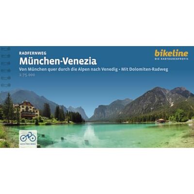 Esterbauer Verlag - Radfernweg München-Venezia: Von München quer durch die Alpen nach Vendig • Mit Dolomiten-Radweg, 1:75.000, 600 km, GPS-Tracks Download, LiveUpdate (Bikeline Radtourenbücher) - Preis vom 24.06.2026 07:42:13 h Esterbauer Verlag - Radfernweg München-Venezia: Von München quer durch die Alpen nach Vendig • Mit Dolomiten-Radweg, 1:75.000, 600 km, GPS-Tracks Download, LiveUpdate (Bikeline Radtourenbücher) - Preis vom 24.06.2026 07:42:13 h