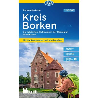 Radwanderkarte BVA Kreis Borken mit Knotenpunkten und km-Angaben, 1:50.000, reiß- und wetterfest, GPS-Tracks Download, E-Bike-geeignet: Die schönsten ... Münsterland (Radwanderkarte 1:50.000) - Preis vom 17.06.2026 05:34:31 h Radwanderkarte BVA Kreis Borken mit Knotenpunkten und km-Angaben, 1:50.000, reiß- und wetterfest, GPS-Tracks Download, E-Bike-geeignet: Die schönsten ... Münsterland (Radwanderkarte 1:50.000) - Preis vom 17.06.2026 05:34:31 h