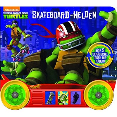 Phoenix Teenage Mutant Ninja Turtles - Skateboard-Helden: Soundbuch mit Rädern - Preis vom 07.08.2026 11:47:26 h Phoenix Teenage Mutant Ninja Turtles - Skateboard-Helden: Soundbuch mit Rädern - Preis vom 07.08.2026 11:47:26 h